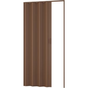 Porta a soffietto di arredo per interno noce